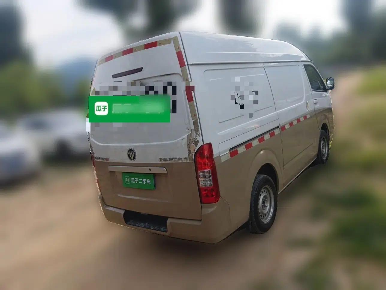 Foton Scenic G7 2020 2.4L Commercial Version Short Wheelbase High-Roof 2-Seat Van China VI Emission Standard 4K22D4M — миниатюра 6