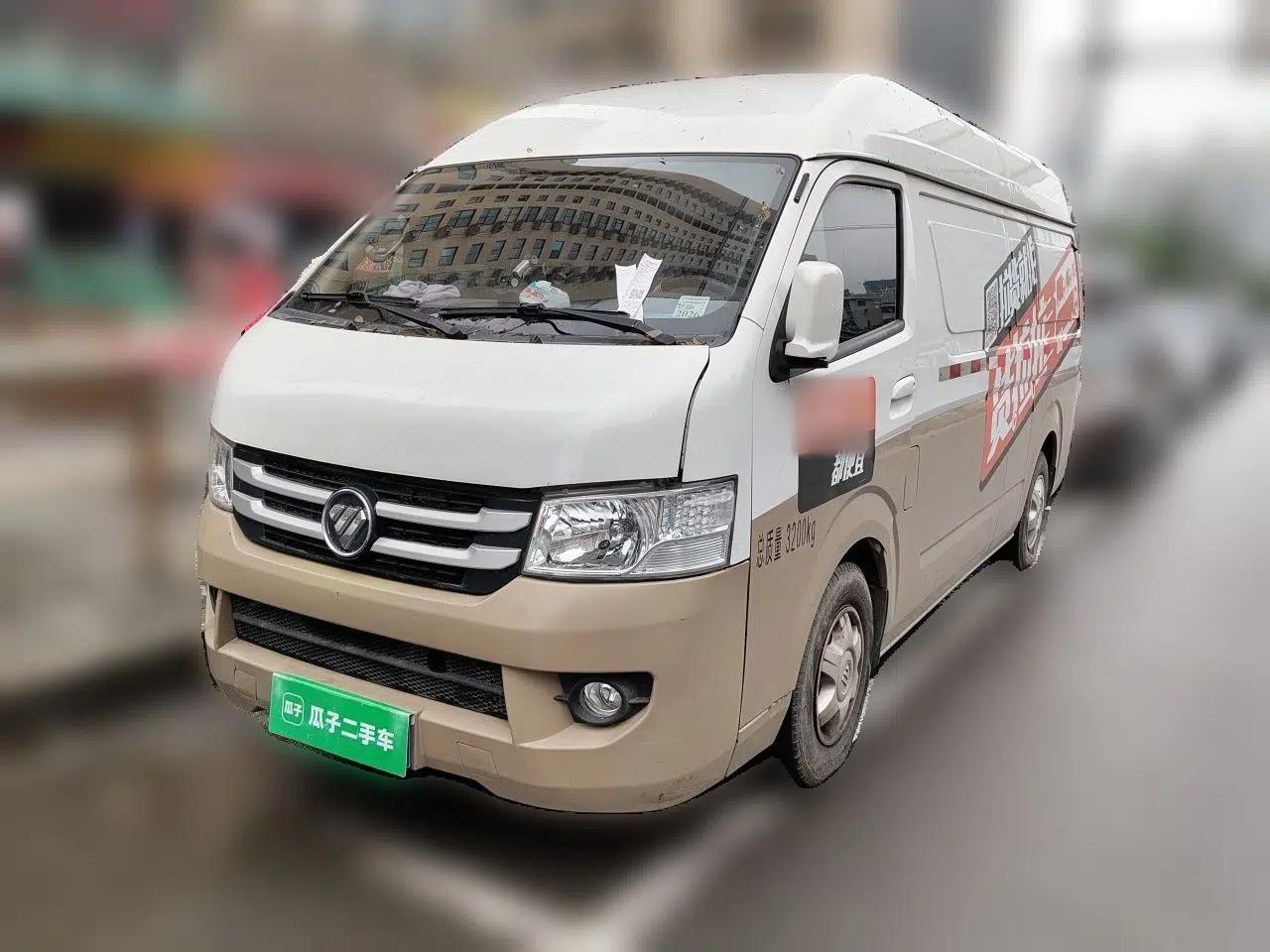 Foton Scenic G7 2021 2.4L Gasoline Commercial Version Long Wheelbase High-Roof 2-Seat Van 4K22D4M — миниатюра 1