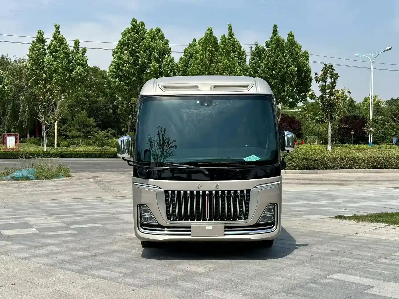 Hongqi Golden Sunflower Guoyue 2024 3.0T Business Edition 12-seater — миниатюра 2