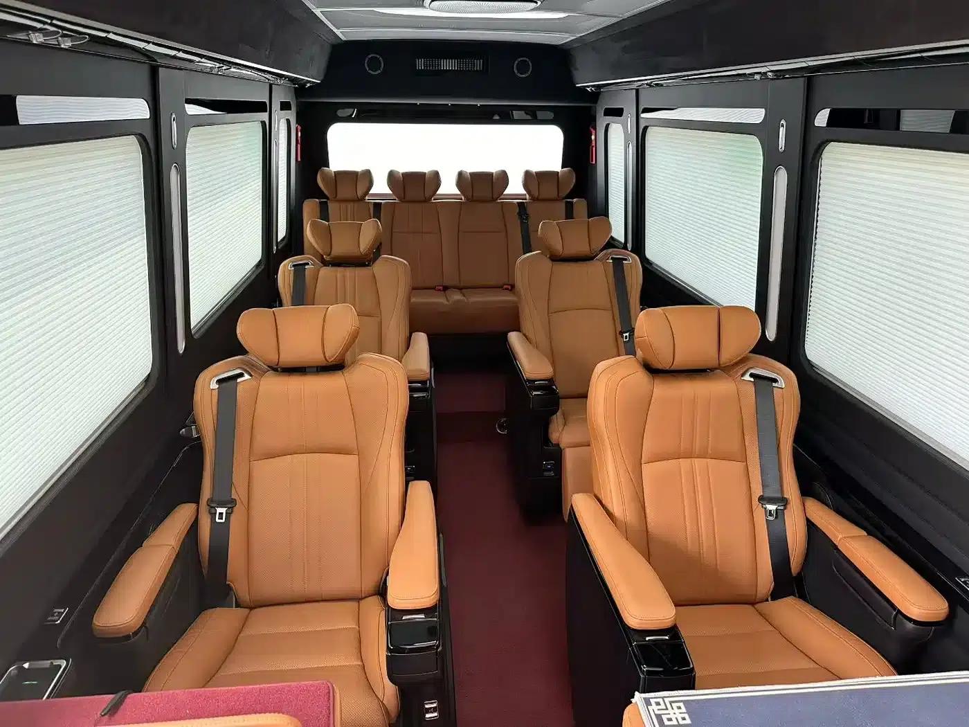 Hongqi Golden Sunflower Guoyue 2024 3.0T Business Edition 12-seater — миниатюра 4