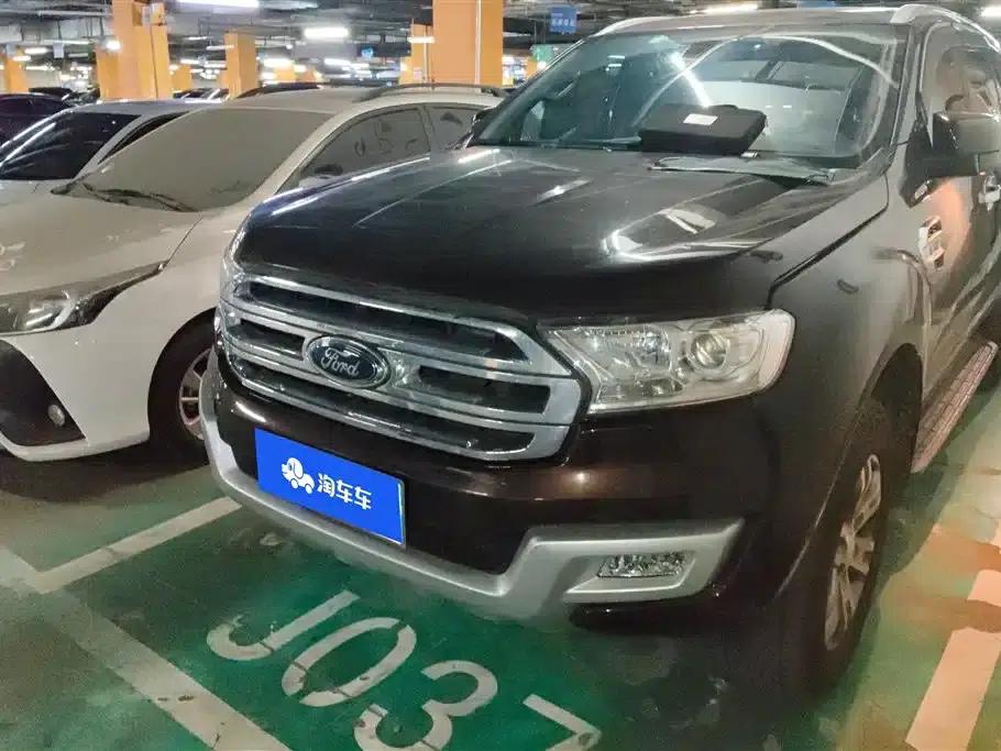 2017 Ford Everest 2.0T Gasoline Automatic 4WD Luxury 7-Seater — миниатюра 1