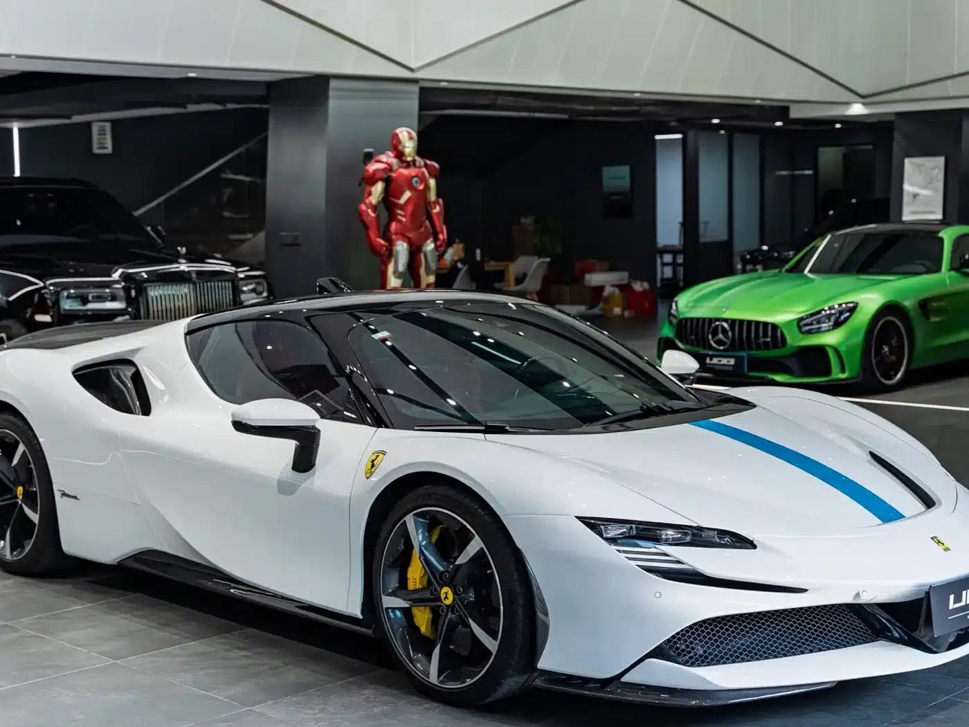 SF90 2020 3.9T V8 Stradale — миниатюра 2