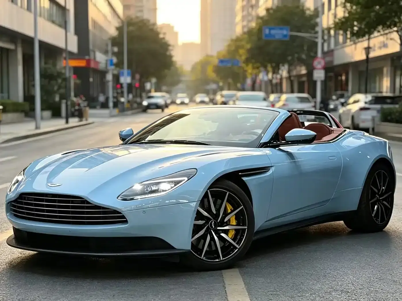 Aston Martin DB11 2019 4.0T V8 Volante — миниатюра 1