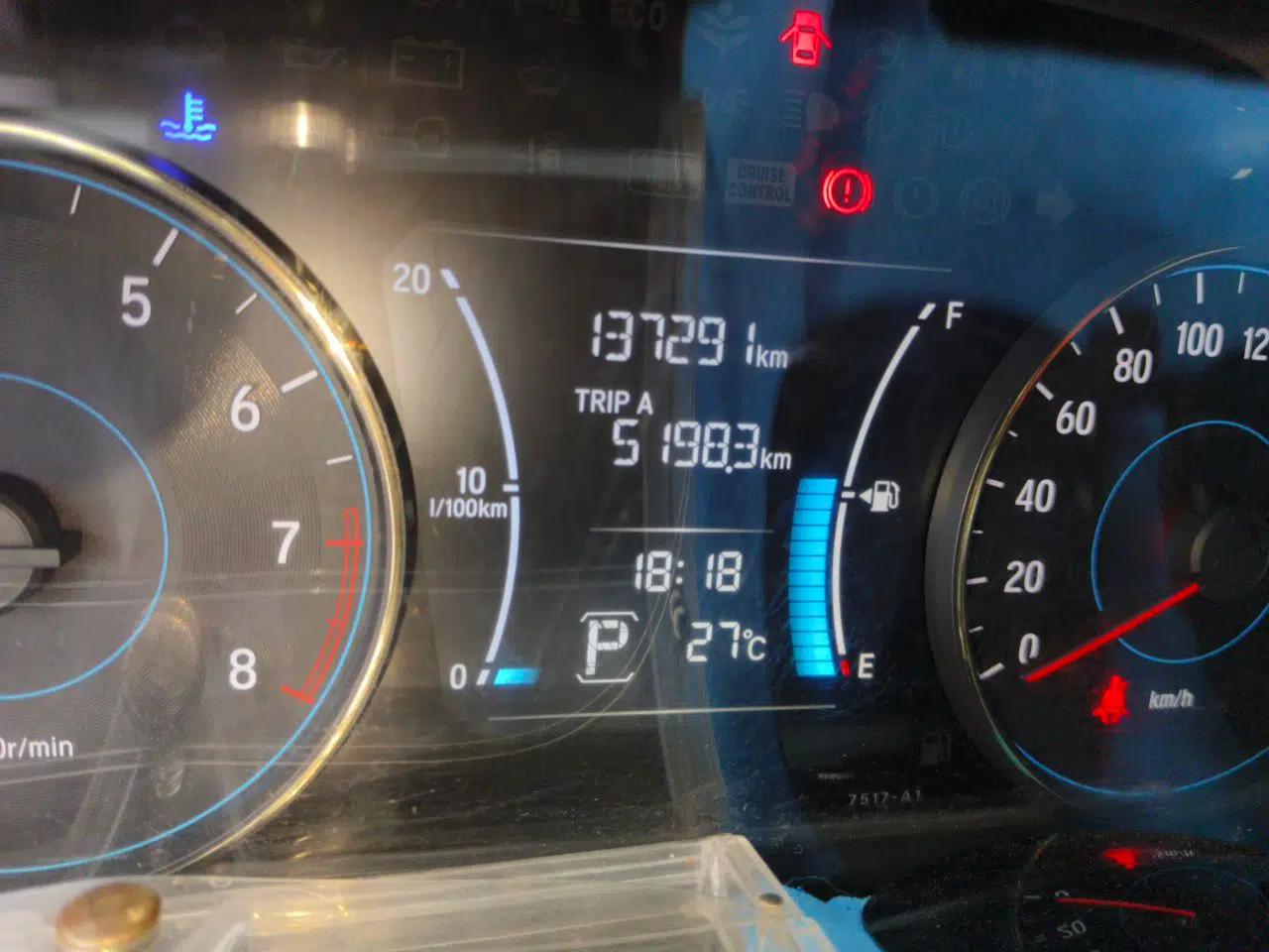 Honda Gienia 2017 1.5L CVT Comfort Version — миниатюра 12