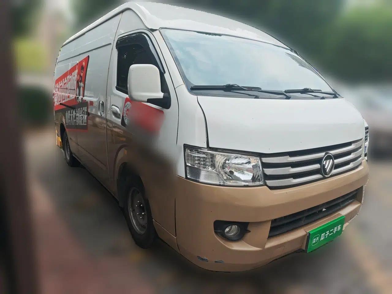Foton Scenic G9 2017 2.4L Gasoline Cargo Van Commercial Version Long Wheelbase Model 4G69 — миниатюра 3
