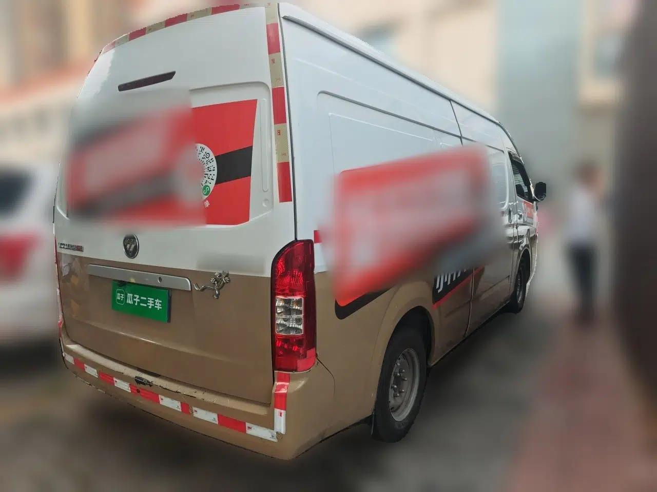 Foton Scenic G9 2017 2.4L Gasoline Cargo Van Commercial Version Long Wheelbase Model 4G69 — миниатюра 6