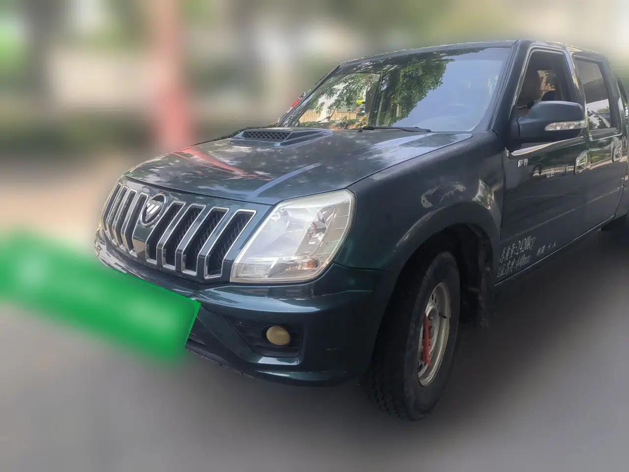 Foton Sapporo 2017 model, 2.8-liter diesel, manual transmission, 5 seats, no sunroof — миниатюра 1