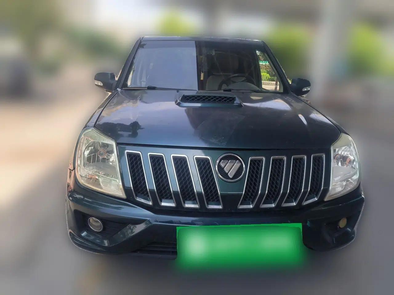 Foton Sapporo 2017 model, 2.8-liter diesel, manual transmission, 5 seats, no sunroof — миниатюра 2