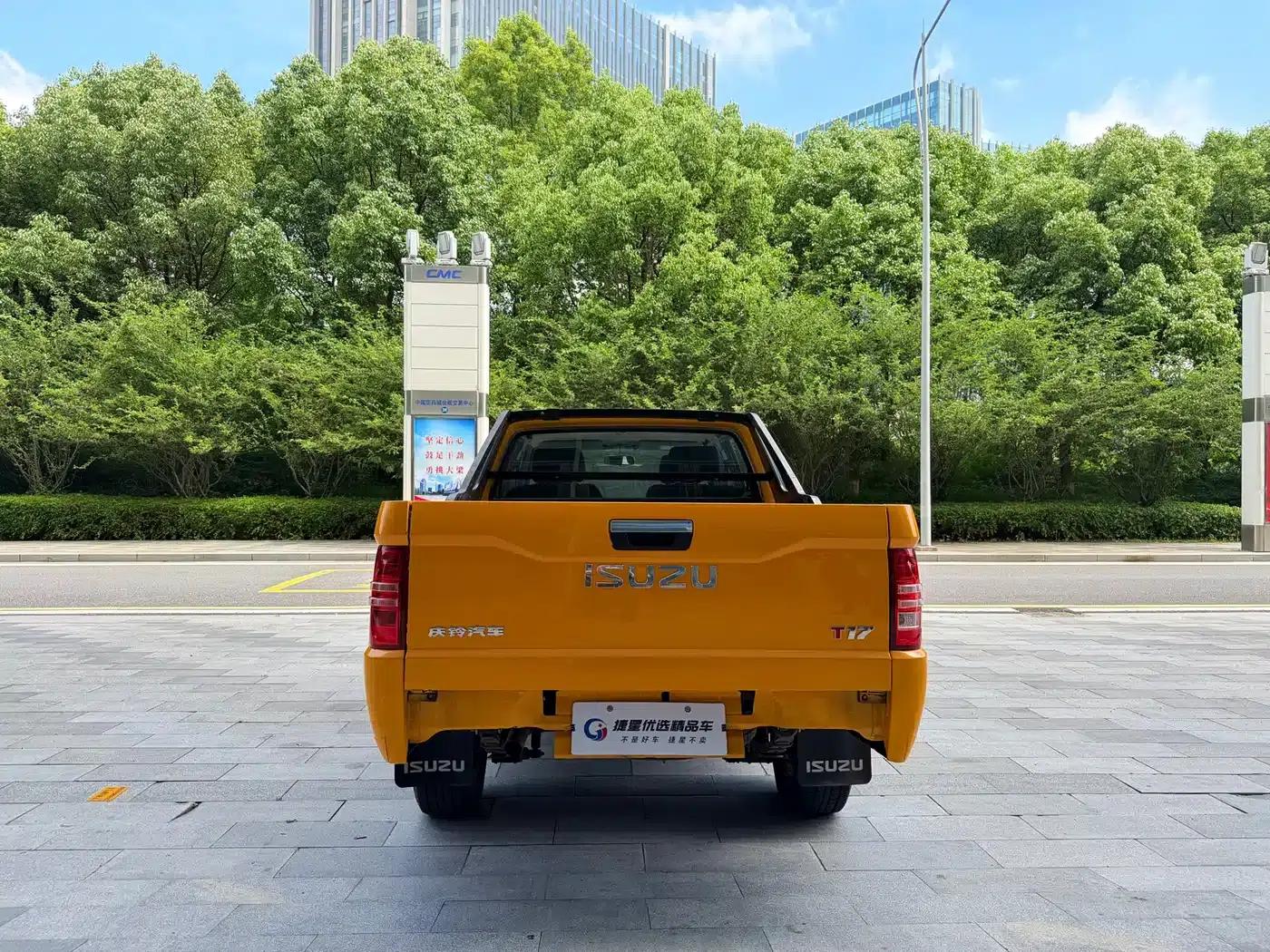 Qingling Isuzu T17 2023 Model 3.0T Diesel Four-Wheel Drive Flatbed Truck with Extended Wheelbase 4KH1CT6H1 — миниатюра 7