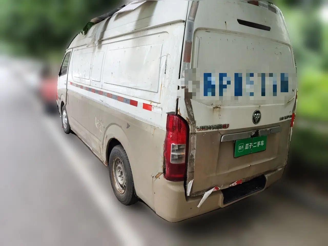 Foton Scenic G7 2017 2.0L Long-Wheelbase Commercial Van High Roof 2 Seats 4Q20M — миниатюра 4