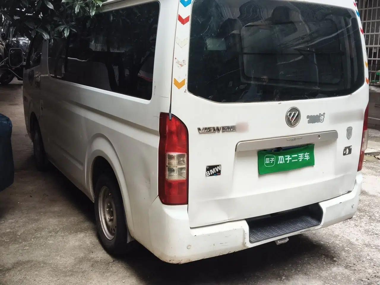 Foton Scenic G7 2017 2.0L Long-Wheelbase Commercial Van High Roof 6-Seater 4Q20M — миниатюра 4
