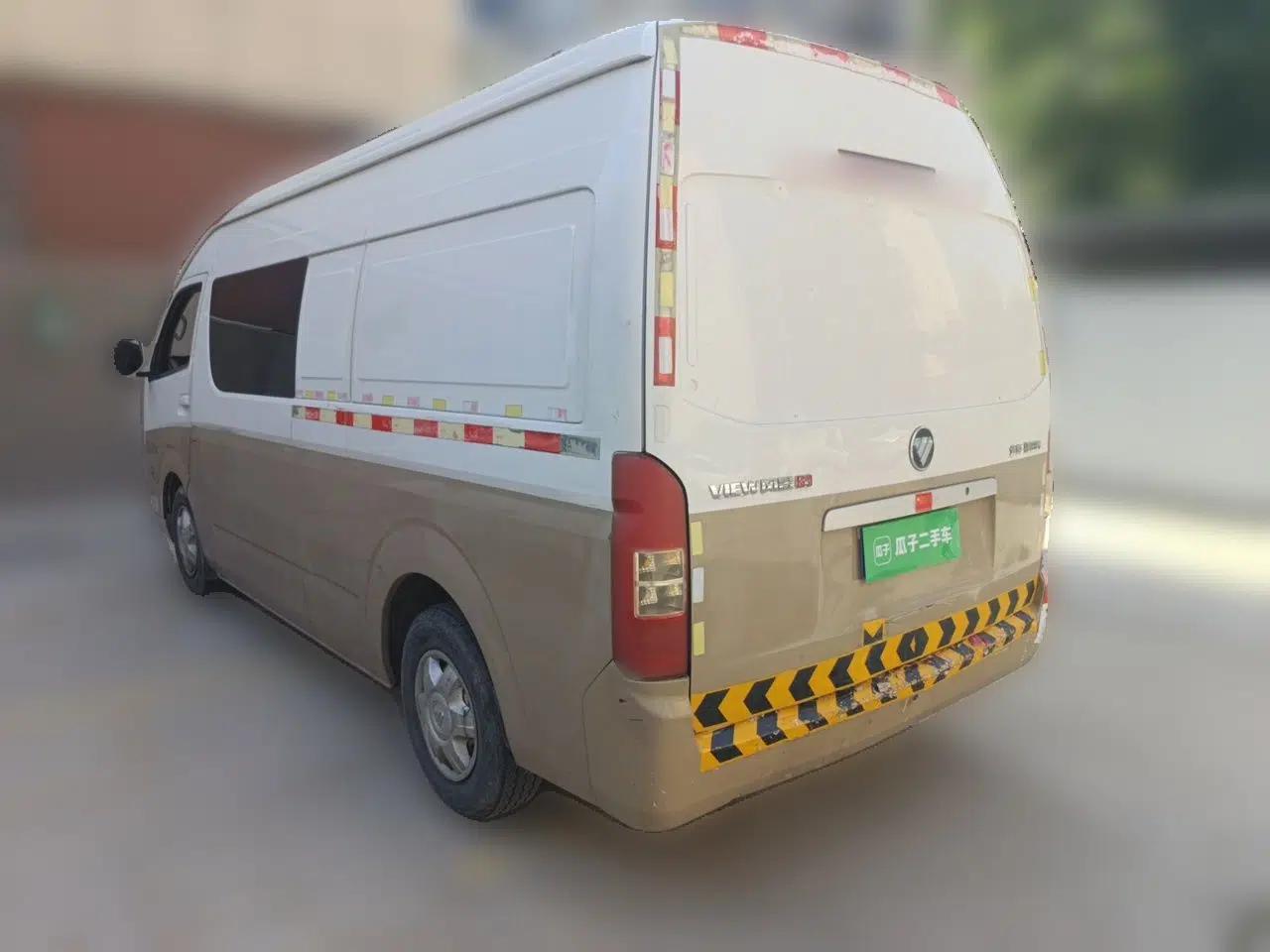 Foton Scenic G9 2017 2.4L Gasoline Cargo Van Commercial Version Long Wheelbase Model 4G69 — миниатюра 4