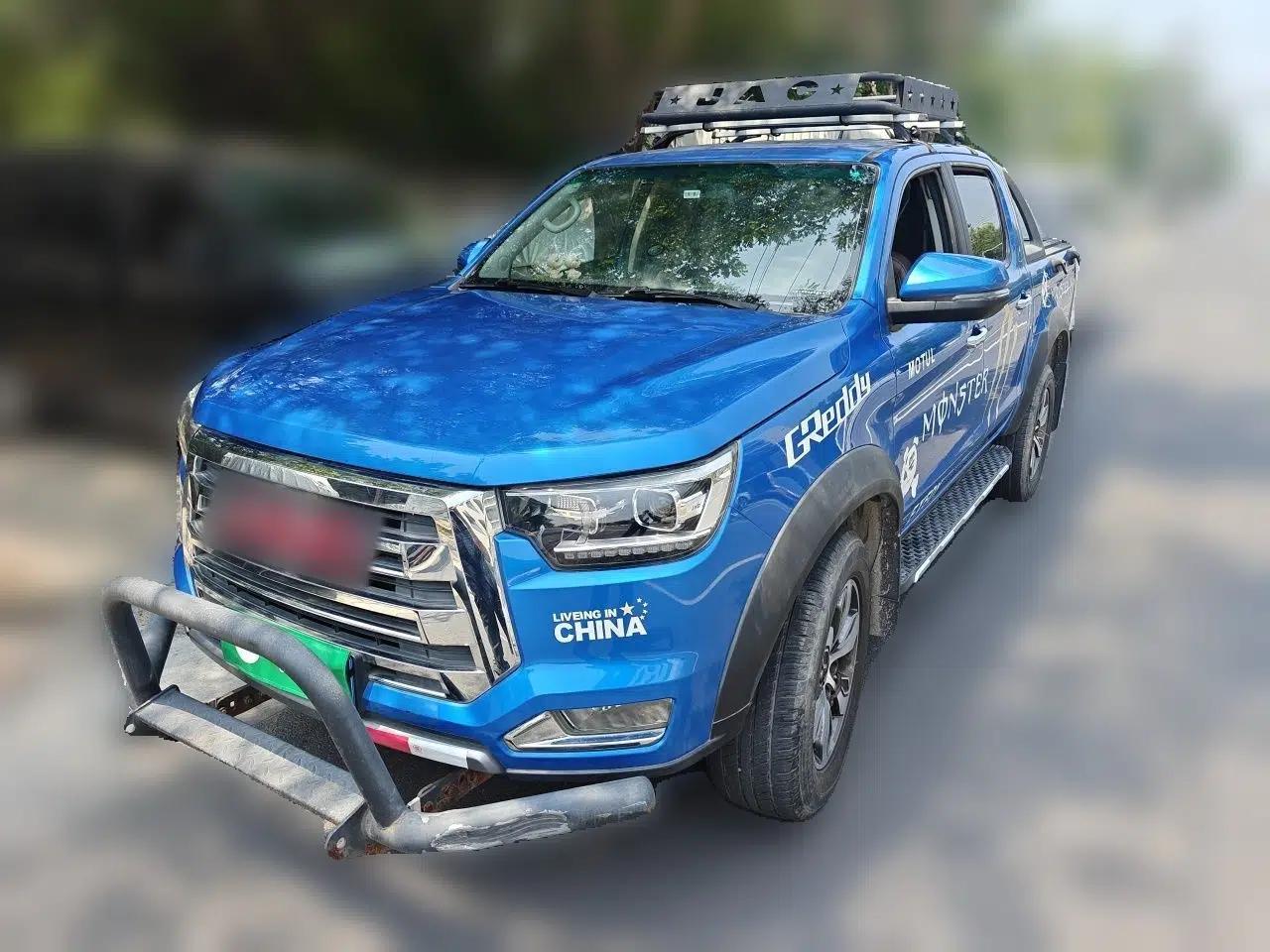JAC Group T8 2019 2.0T Gasoline 4x4 Prestige Version Standard Double Cabin HFC4GA3-4D — миниатюра 1