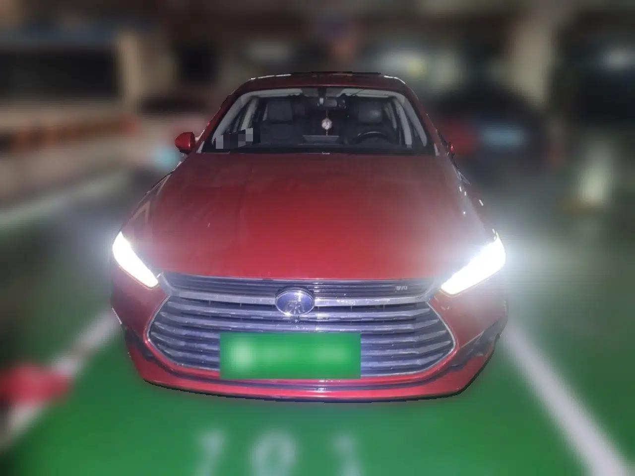 BYD Qin Pro 2019 Super Edition 1.5TI Manual Smart Connect Powerful Model China VI Standard — миниатюра 2