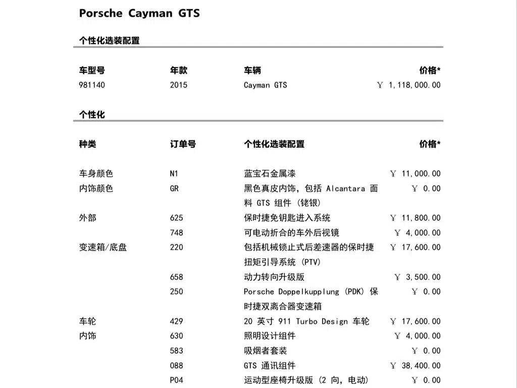 Cayman 2014 Cayman GTS 3.4L — миниатюра 2