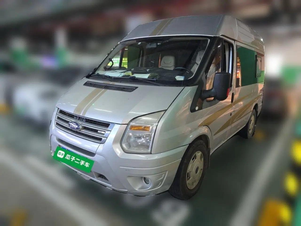 Ford Transit Custom 2013 2.4T Diesel Econo-Logistics Vehicle Short Wheelbase Mid-Roof China IV Standard — миниатюра 1