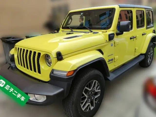Jeep Wrangler New Energy 2022 Four-Door 2.0T 4xe Sahara Fluorescent Yellow Limited Edition