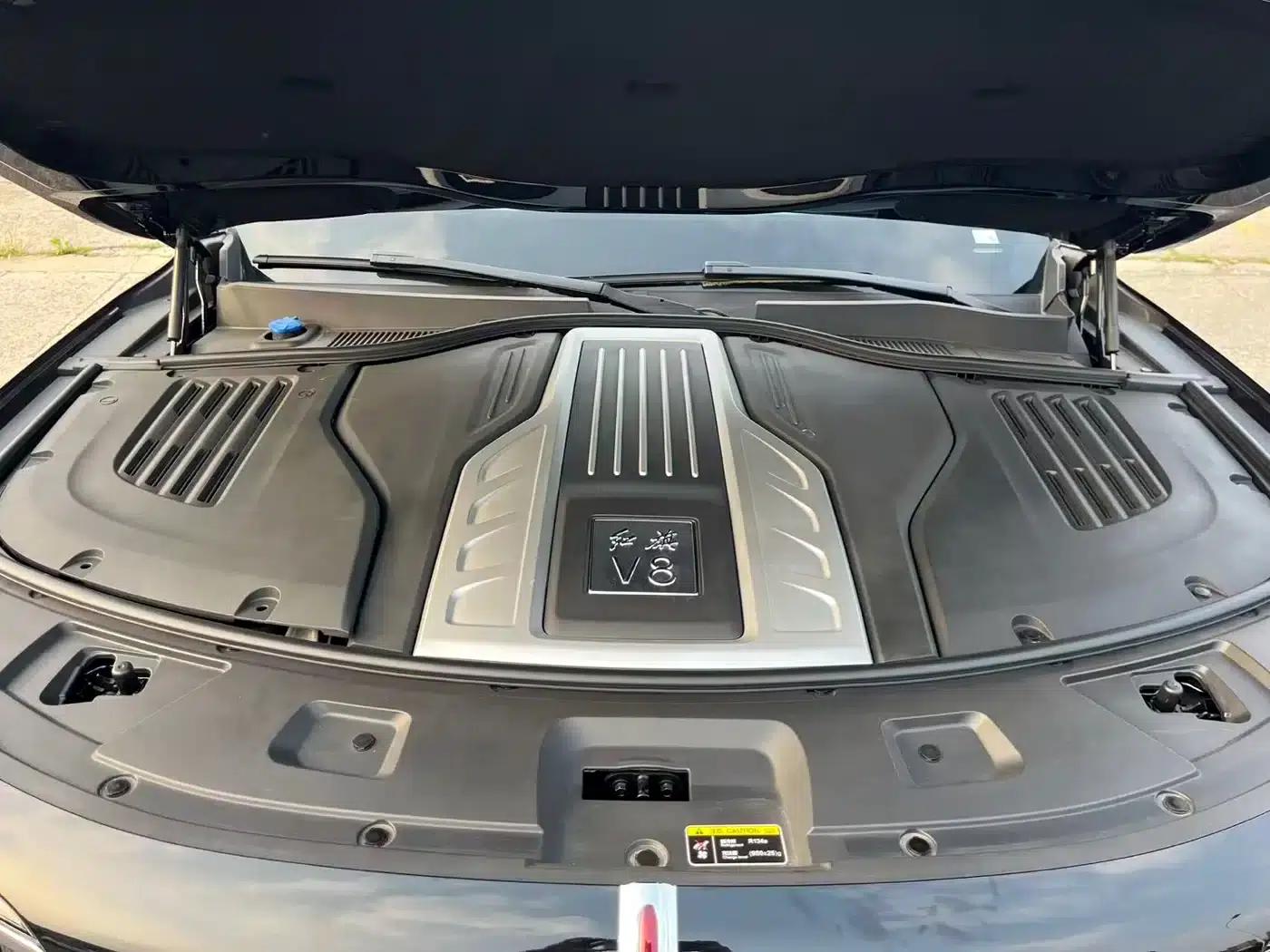 Hongqi Golden Sunflower National Glory 2022 4.0T Premium Flagship Edition 4-seater — миниатюра 31