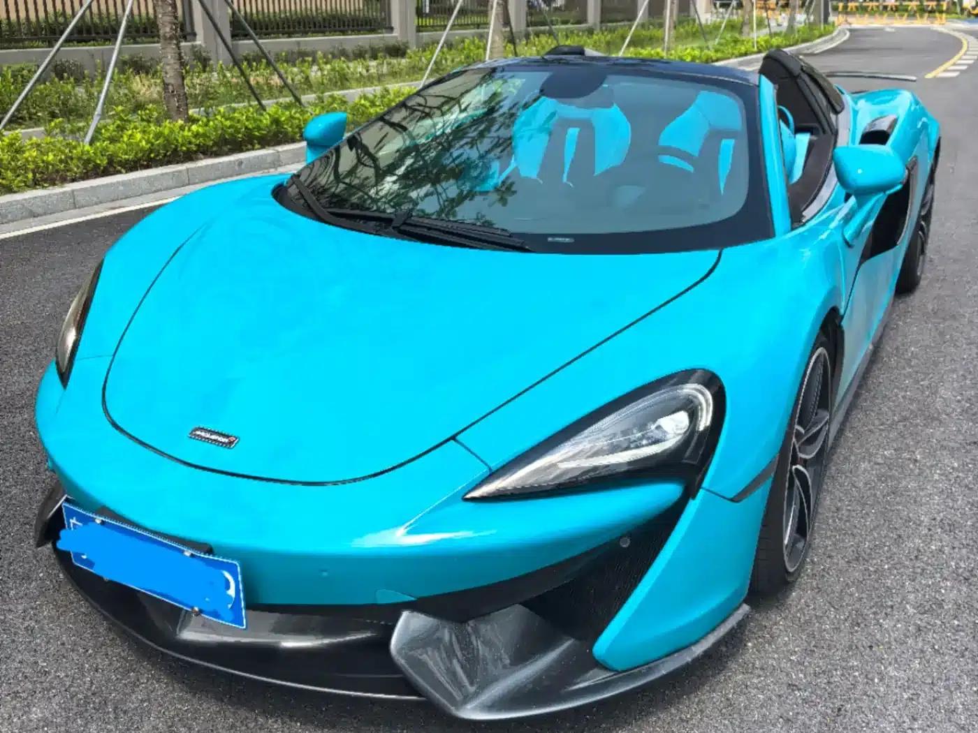 McLaren 570 2019 Model 570S 3.8T Spider — миниатюра 1