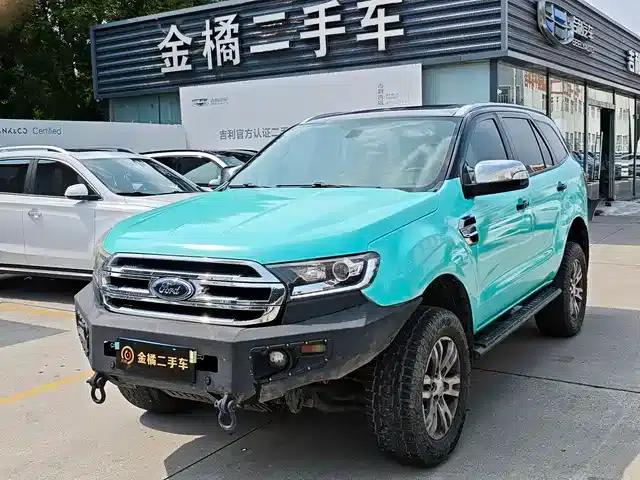 2017 Ford Everest 2.0T Gasoline Automatic 4WD Luxury Edition 5-Seater