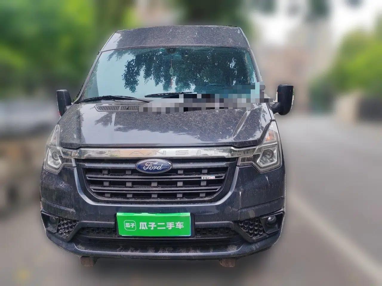Ford Transit Custom 2021 2.2T Automatic Logistics Vehicle Pro Short Wheelbase 6-Seater Mid-Roof China VI Standard — миниатюра 2