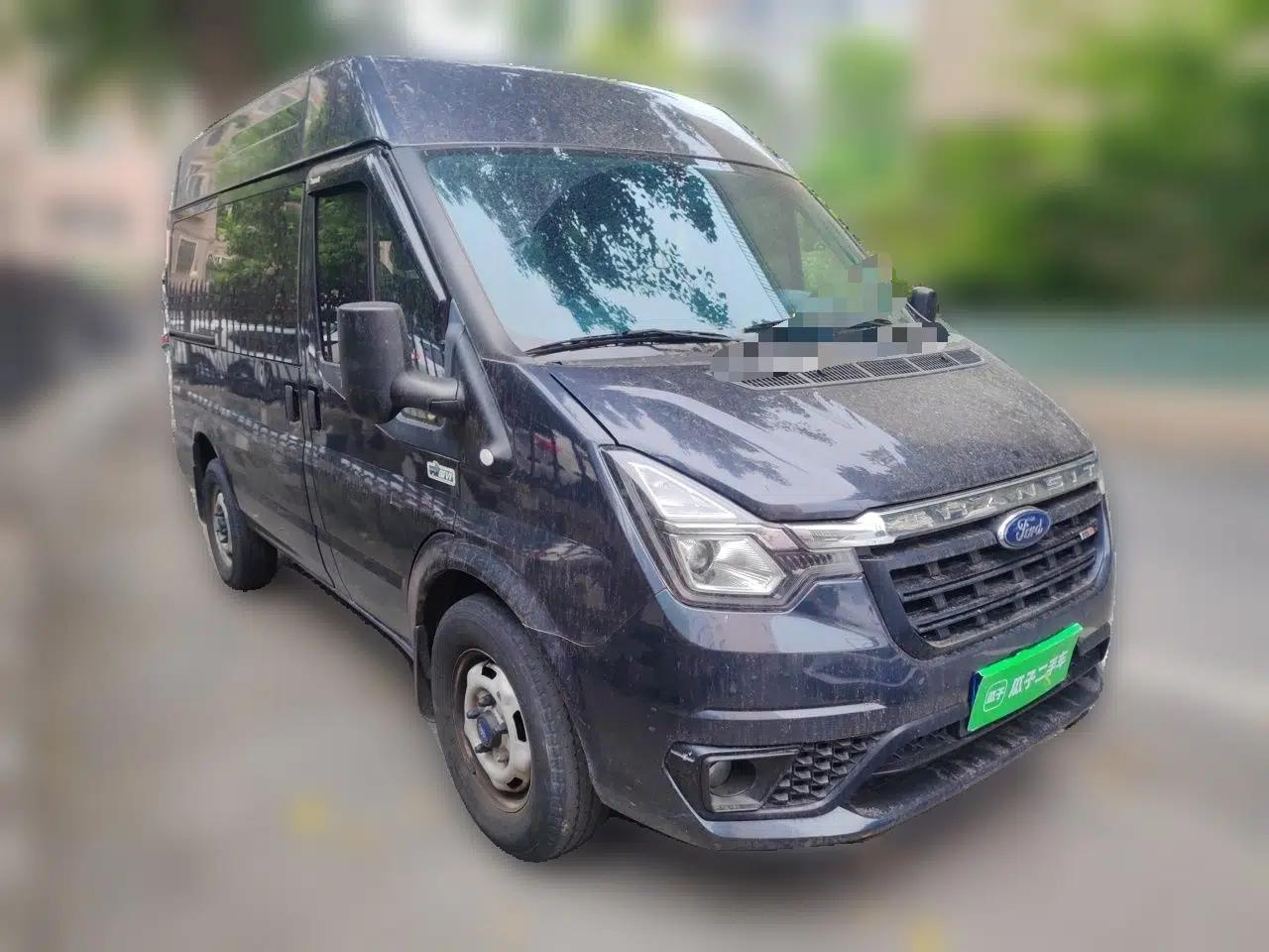 Ford Transit Custom 2021 2.2T Automatic Logistics Vehicle Pro Short Wheelbase 6-Seater Mid-Roof China VI Standard — миниатюра 3