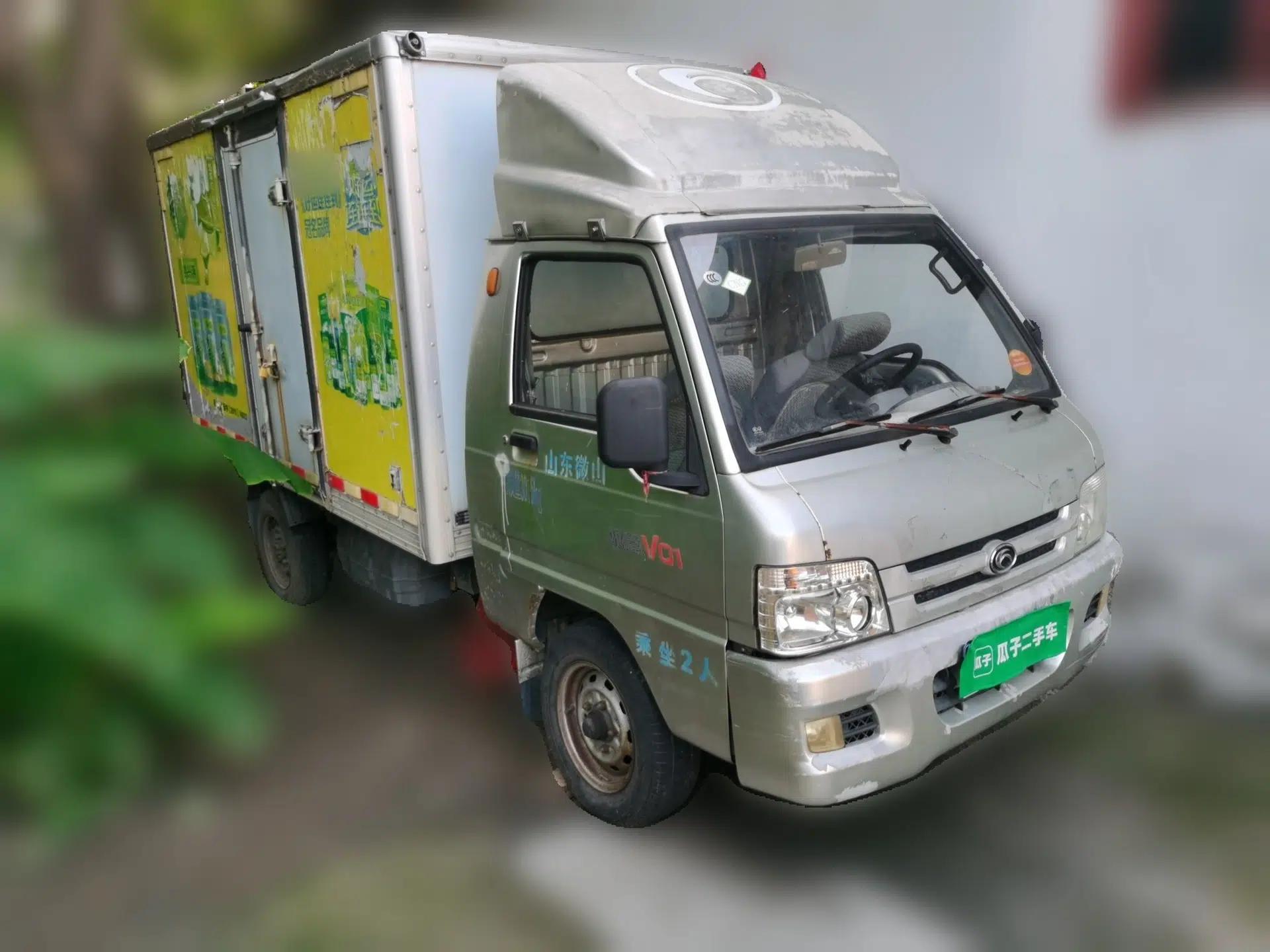 Foton Xiangling M Foton gasoline-CNG manual two-seat box truck — миниатюра 3