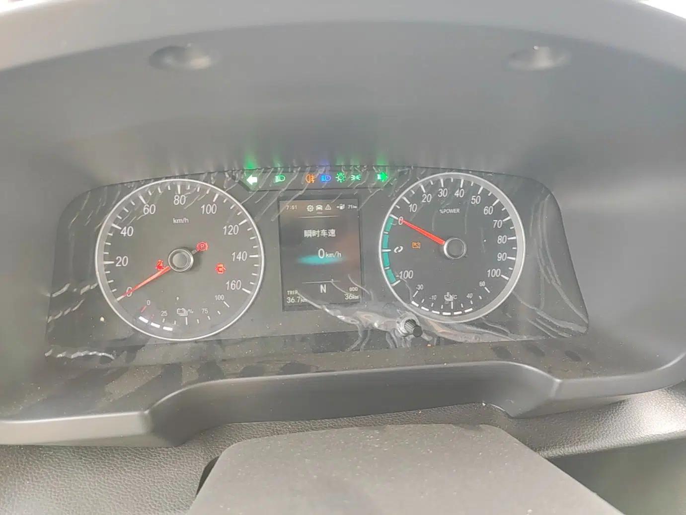 Foton Intelligent Blue Elf E7 2024 Facelifted All-Electric Van Flat Roof 2 Seats CATL 46.36 kWh — миниатюра 19