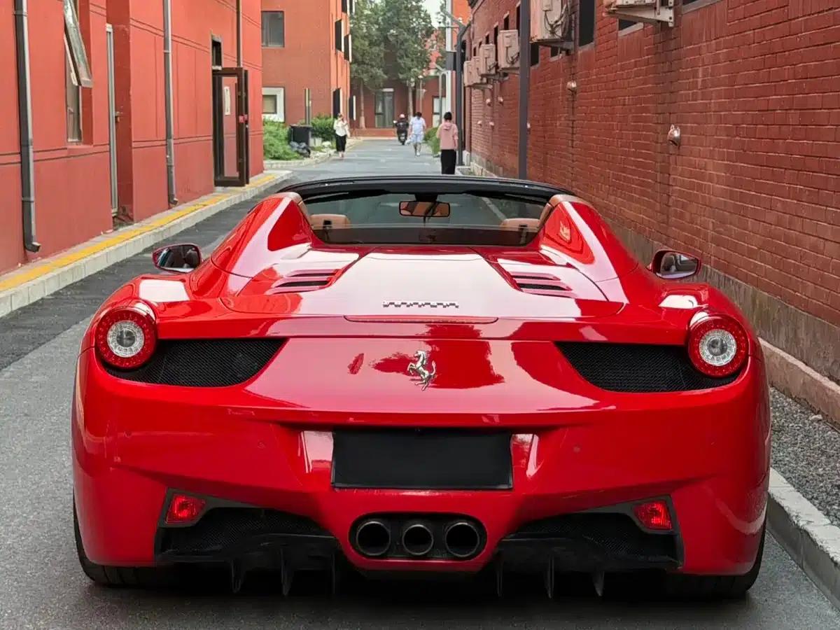Ferrari 458 2013 4.5L Spider — миниатюра 3