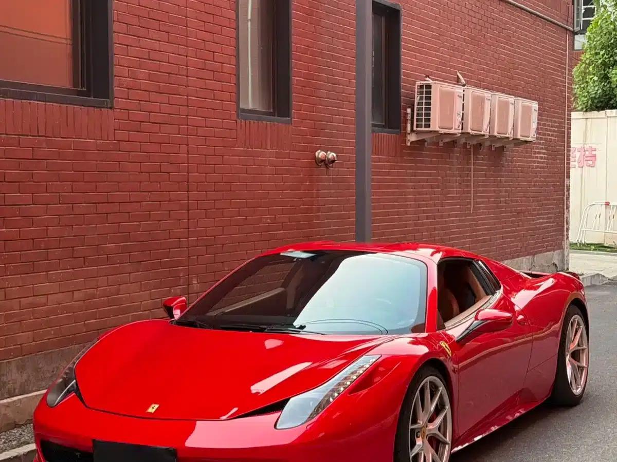 Ferrari 458 2013 4.5L Spider — миниатюра 4