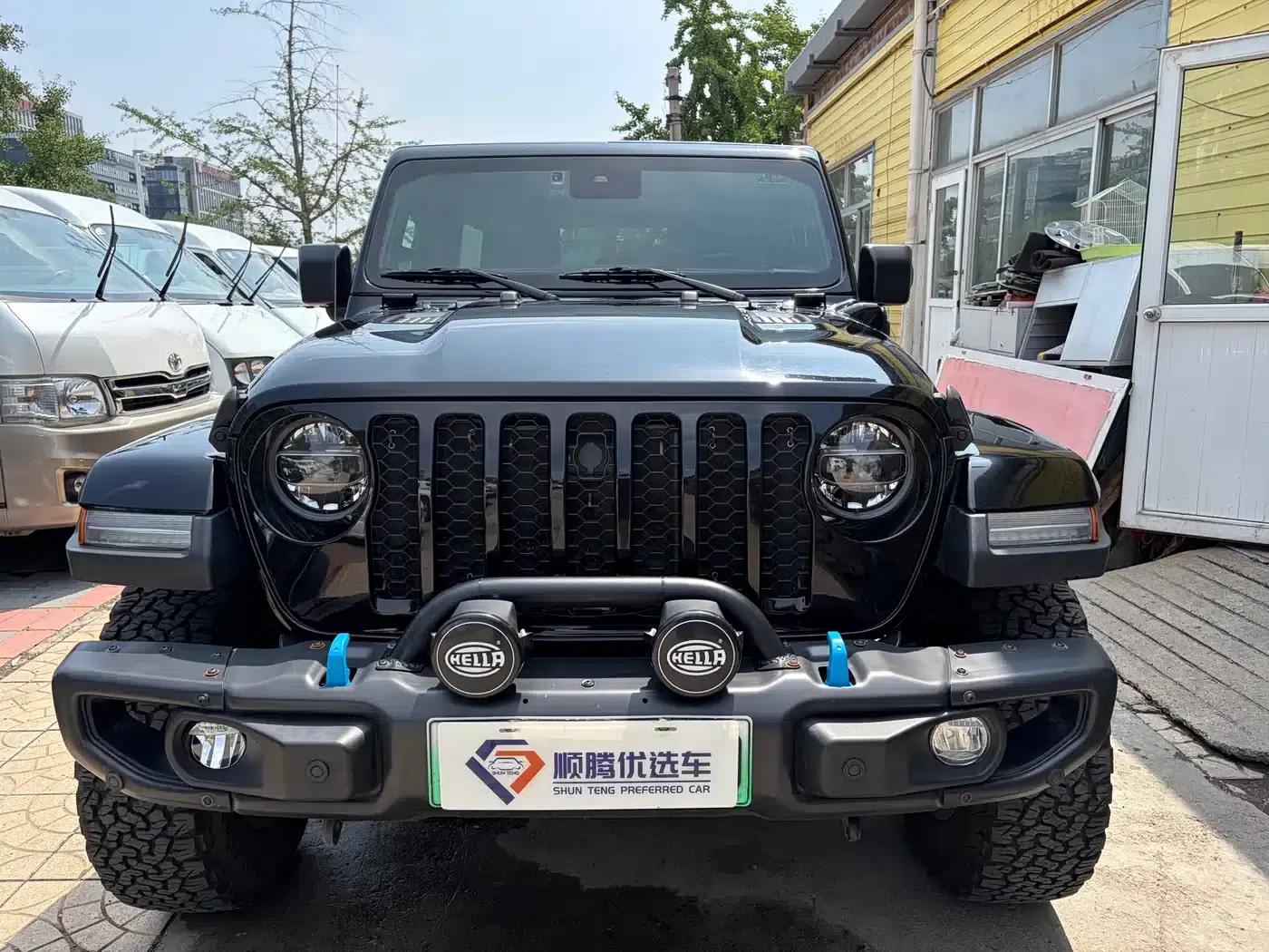 Jeep Wrangler New Energy 2021 Model 4-Door 2.0T 4xe Sahara — миниатюра 2
