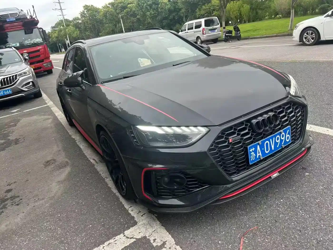 2022 Audi RS 4 RS4 Avant Obsidian Edition — миниатюра 2