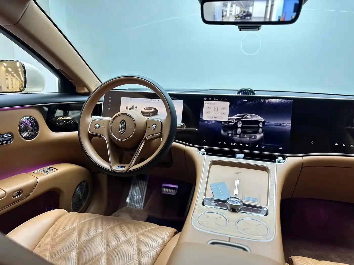 2025 S800 Premium Range Extended Star Executive Edition (4-seater, 192-line LiDAR) — миниатюра 17