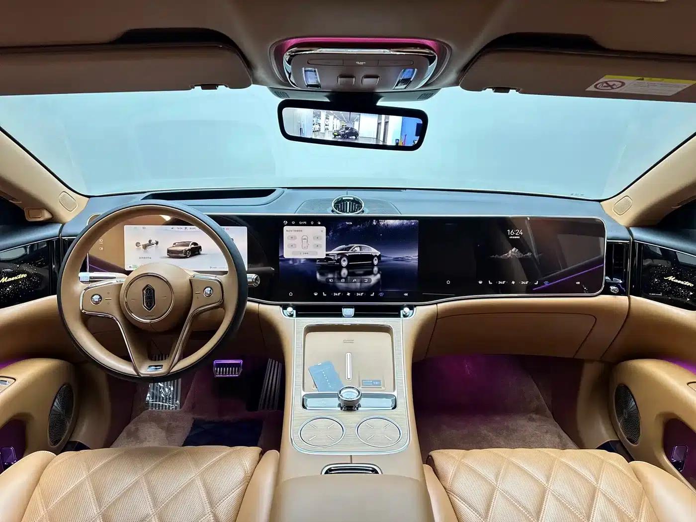 2025 S800 Premium Range Extended Star Executive Edition (4-seater, 192-line LiDAR) — миниатюра 19
