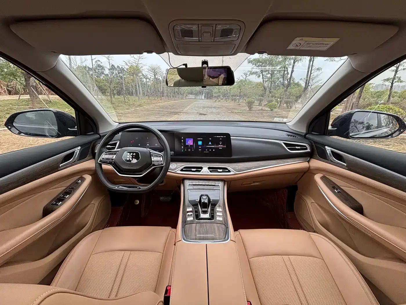 Blue Electric E5 2024 Glory Edition 100KM Enjoyment Model 7-Seater — миниатюра 12