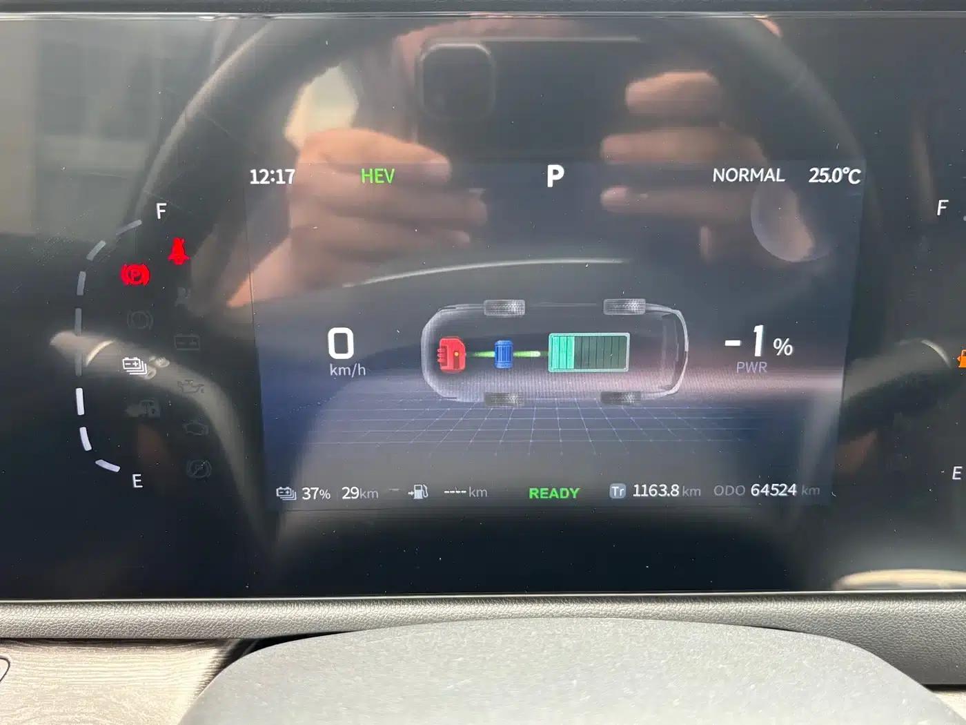Blue Electric E5 2023 Model 1.5L DE-i 100KM Enjoyable Edition 7-Seater — миниатюра 16