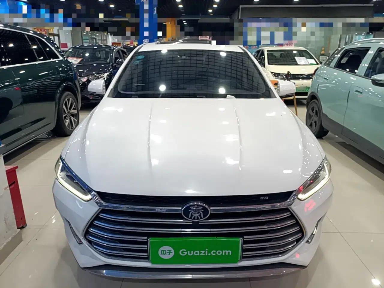 BYD Qin Pro New Energy 2019 DM Super Edition 1.5TI Automatic Smart Connect X-Trail Model China VI Standard — миниатюра 2
