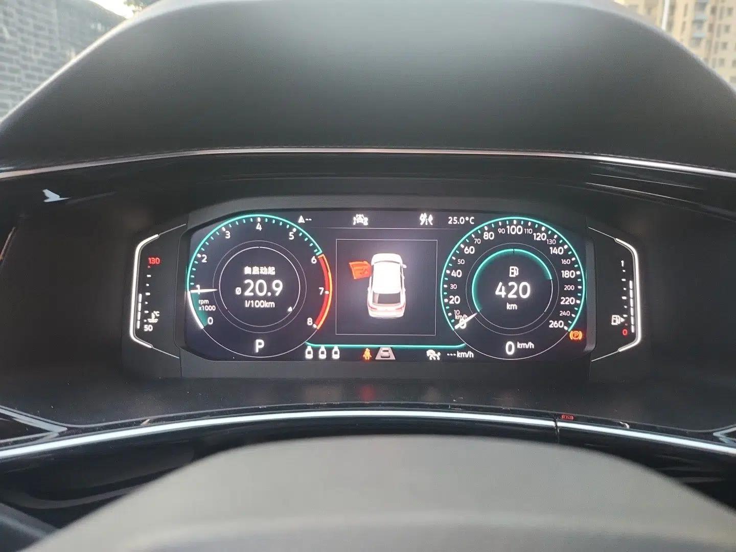 Volkswagen Tayron X 2020 380TSI Four-Wheel Drive Prestige Connected Version — миниатюра 11