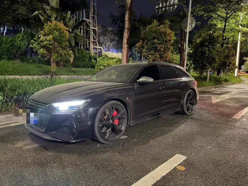 2021 Audi RS 6 RS 6 4.0T Avant Premium Edition — миниатюра 1
