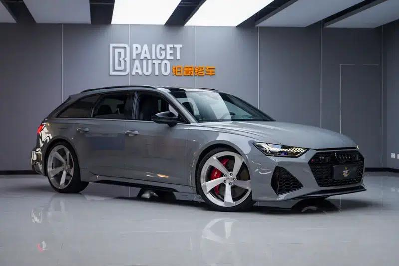 2021 Audi RS 6 RS 6 4.0T Avant — миниатюра 3