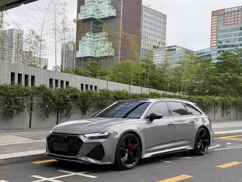 2021 Audi RS 6 RS 6 4.0T Avant Premium Edition — миниатюра 1