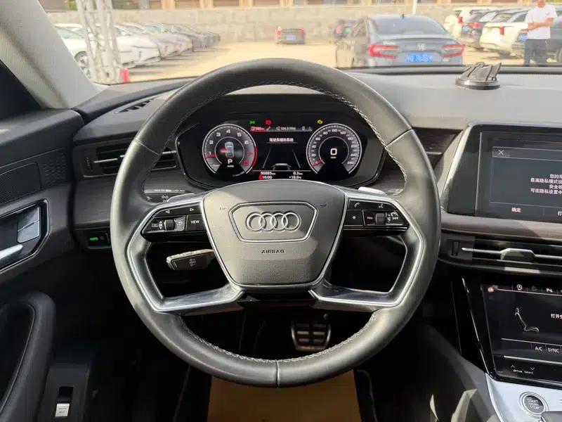 Audi Q6 2024 40TFSI quattro Cloud View Edition, Feathered Forest Package, 7-seater — миниатюра 11