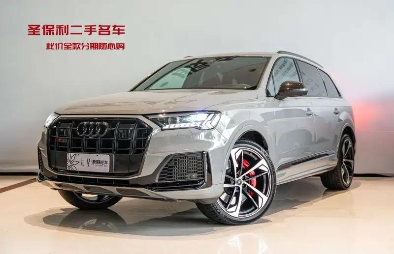 Audi SQ7 2024 4.0 TFSI Dark Knight Edition — миниатюра 13