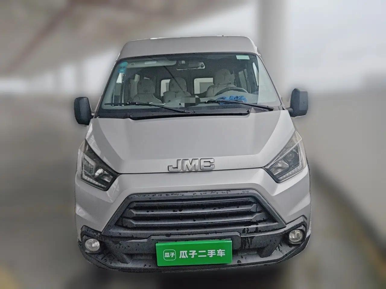 JMC Transit 2019 2.8T Commercial Version Short Wheelbase Mid-Roof 6-Seater China VI JX493 — миниатюра 2