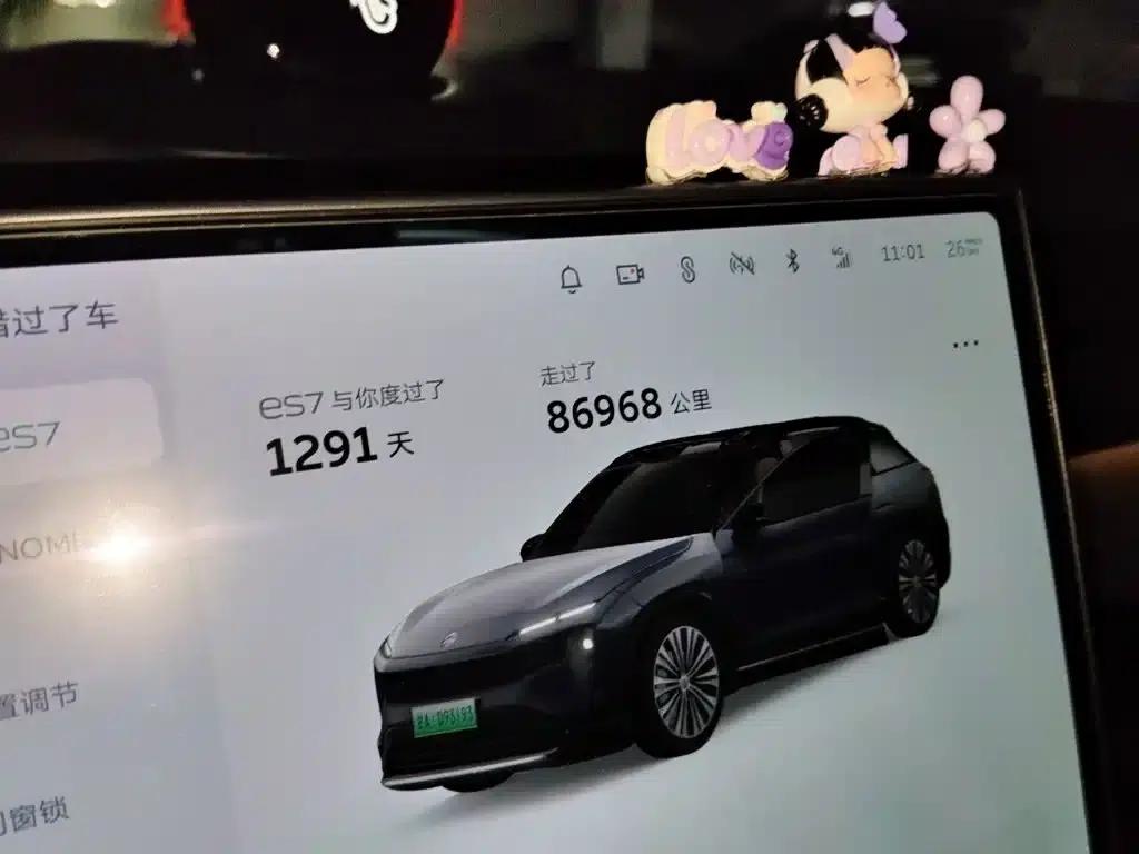 NIO ES7 2022 model 75kWh — миниатюра 5