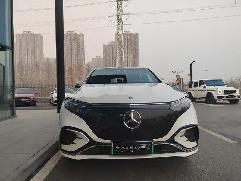 2023 Mercedes-Benz EQS SUV, EQS 450 4MATIC Luxury Edition — миниатюра 2