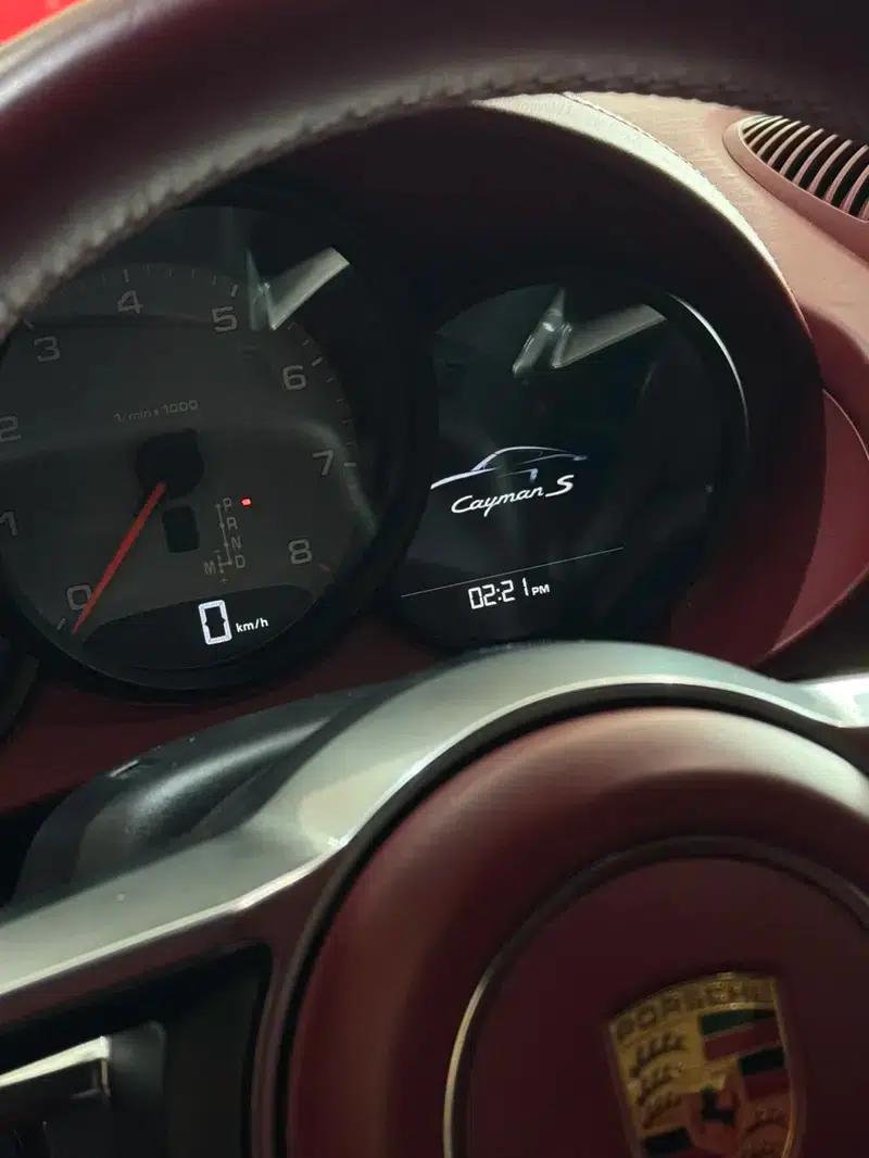 Porsche 718 2016 Cayman S 2.5T — миниатюра 13