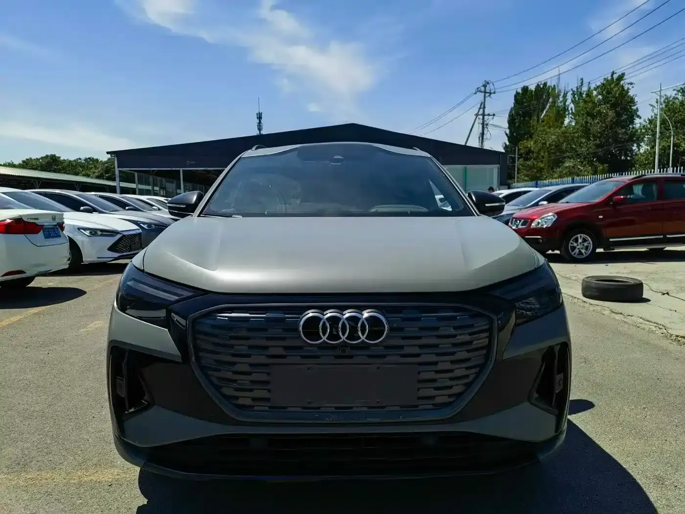 Audi Q4 e-tron 2023 Model 40 e-tron Trailblazer Night Edition — миниатюра 2