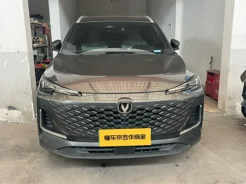 Changan CS55 PLUS PHEV 2025 Smart New Blue Whale 125km Battleship Edition — миниатюра 2