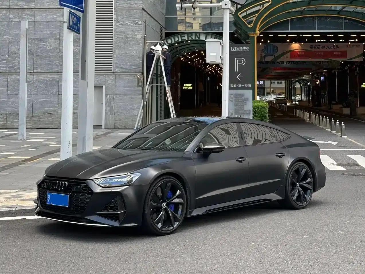 2021 Audi RS 7 RS 7 4.0T Sportback Premium Edition — миниатюра 1